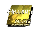 Sticker | FalleN (Gold) | MLG Columbus 2016 image