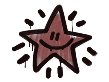 Sealed Graffiti | Shining Star (Brick Red) image