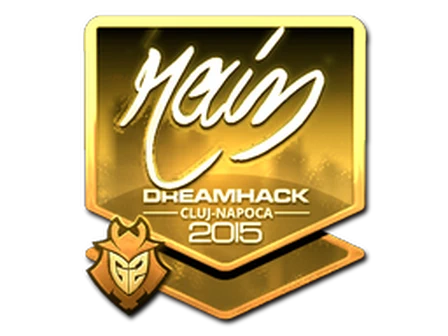 Sticker | rain (Gold) | Cluj-Napoca 2015 image