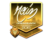 Sticker | rain (Gold) | Cluj-Napoca 2015 image