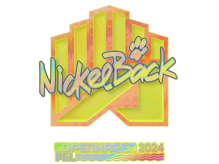 Sticker | NickelBack (Holo) | Copenhagen 2024 image