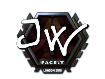 Sticker | JW (Foil) | London 2018 image