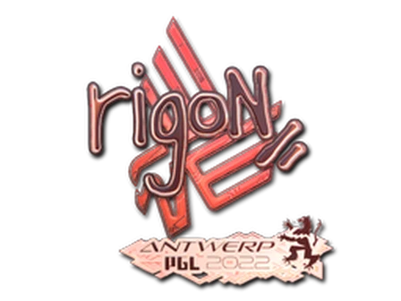 Sticker | rigoN (Holo) | Antwerp 2022 image