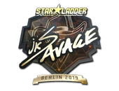 Sticker | jks (Gold) | Berlin 2019 image