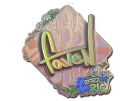 Sticker | faveN (Holo) | Rio 2022 image