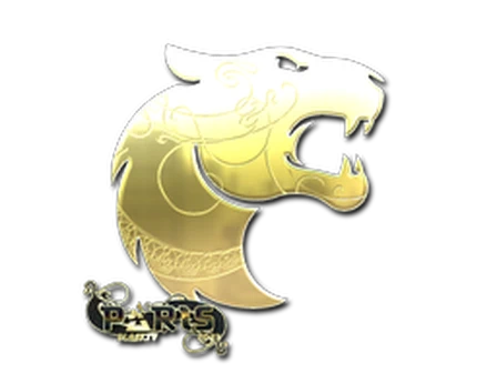 Sticker | FURIA (Gold) | Paris 2023 image