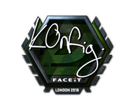Sticker | k0nfig (Foil) | London 2018 image