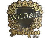 Sticker | Wicadia (Gold) | Budapest 2025 image