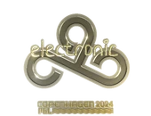 Sticker | electronic (Gold) | Copenhagen 2024 image