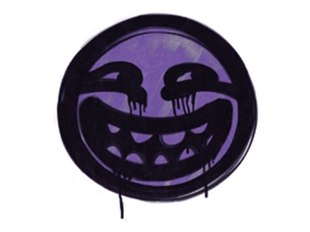 Sealed Graffiti | Smarmy (Monster Purple) image