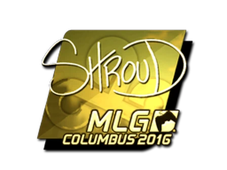 Sticker | shroud (Gold) | MLG Columbus 2016 image