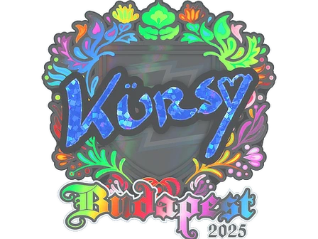 Sticker | Kursy (Holo) | Budapest 2025 image