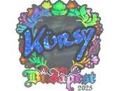 Sticker | Kursy (Holo) | Budapest 2025 image