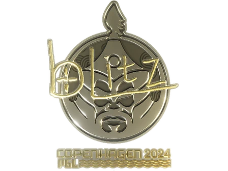 Sticker | bLitz (Gold) | Copenhagen 2024 image