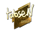 Sticker | tabseN (Gold) | Boston 2018 image