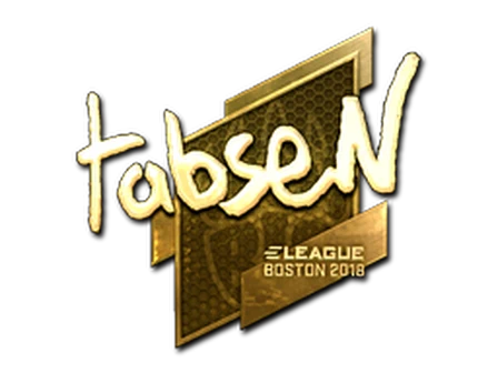 Sticker | tabseN (Gold) | Boston 2018 image