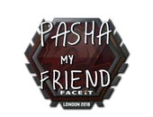 Sticker | pashaBiceps | London 2018 image