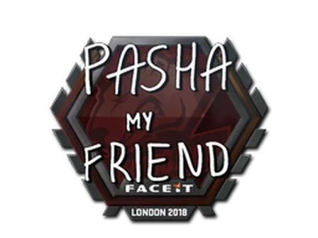 Sticker | pashaBiceps | London 2018 image