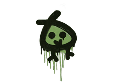 Sealed Graffiti | Little Bock (Battle Green) image