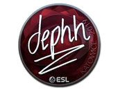Sticker | dephh (Foil) | Katowice 2019 image