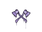 Sealed Graffiti | X-Axes (Violent Violet) image