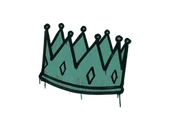 Sealed Graffiti | King Me (Frog Green) image