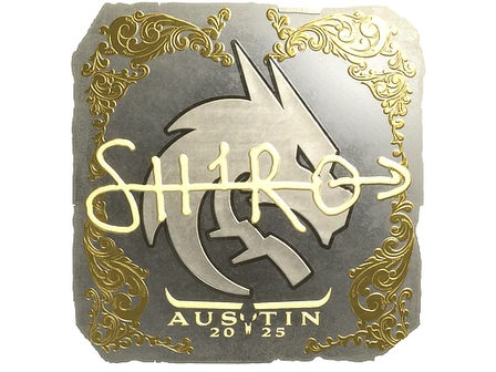 Sticker | sh1ro (Gold) | Austin 2025 image