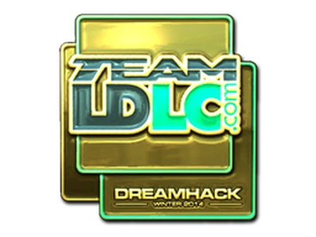 Sticker | Team LDLC.com (Gold) | DreamHack 2014 image