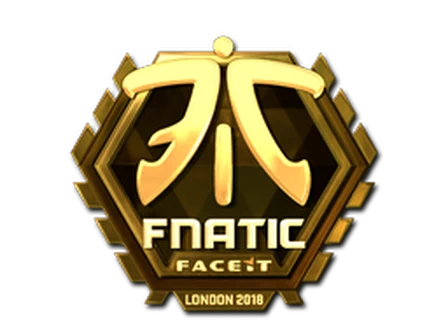 Sticker | Fnatic (Gold) | London 2018 image