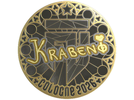 Sticker | Krabeni (Gold) | Cologne 2026 image