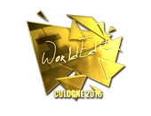 Sticker | WorldEdit (Gold) | Cologne 2016 image