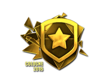 Sticker | Gambit Gaming (Gold) | Cologne 2016 image