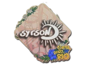 Sticker | syrsoN | Rio 2022 image