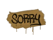 Sealed Graffiti | Sorry (Desert Amber) image