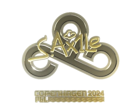 Sticker | Ax1Le (Gold) | Copenhagen 2024 image