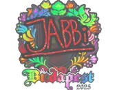 Sticker | jabbi (Holo) | Budapest 2025 image