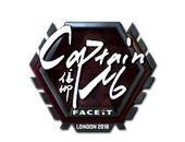 Sticker | captainMo (Foil) | London 2018 image