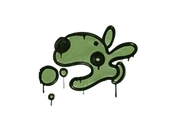 Sealed Graffiti | Popdog (Battle Green) image