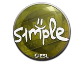 Sticker | s1mple | Katowice 2019 image