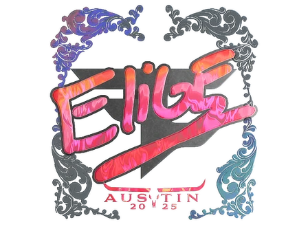 Sticker | EliGE (Holo) | Austin 2025 image