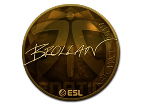 Sticker | Brollan (Gold) | Katowice 2019 image