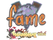 Sticker | fame (Holo) | Shanghai 2024 image