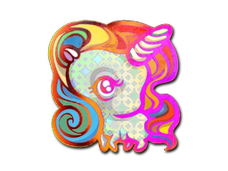 Sticker | Unicorn (Holo) image