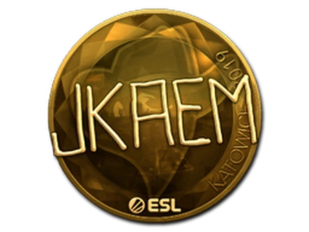 Sticker | jkaem (Gold) | Katowice 2019 image