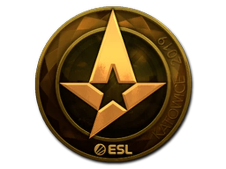 Sticker | Astralis (Gold) | Katowice 2019 image