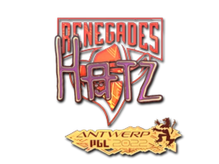 Sticker | hatz (Holo) | Antwerp 2022 image