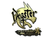 Sticker | degster (Gold) | Antwerp 2022 image