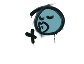 Sealed Graffiti | Smooch (Wire Blue) image