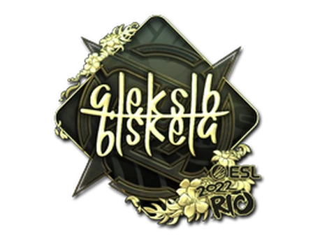 Sticker | Aleksib (Gold) | Rio 2022 image