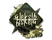 Sticker | Aleksib (Gold) | Rio 2022 image